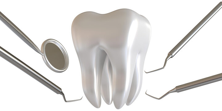 Dental check up concept.