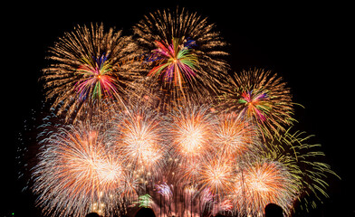 びわ湖の花火大会2015