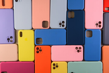 colorful mobile phone cases