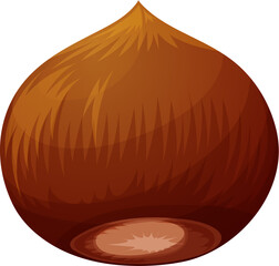 Filbert nut whole isolated hazelnut cobnut snack