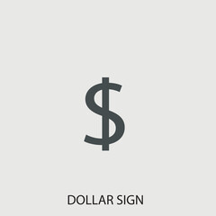 Dollar sign icon