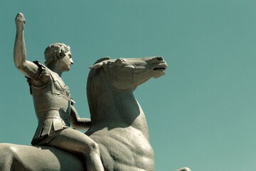 Statue of Alexander the Great in Athens, Greece