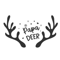 christmas decoration, greeting card with reindeer 