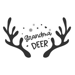 christmas decoration, greeting card with reindeer 