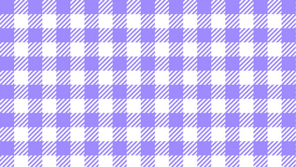aesthetic pastel purple small tartan, gingham, plaid, checkers, checkered pattern wallpaper illustration, perfect for banner, wallpaper, backdrop, postcard, background for your design - obrazy, fototapety, plakaty