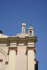 Historic buildings of Viadana, Mantova, Italy