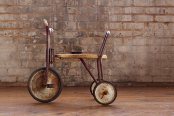 Fototapeta na wymiar Vintage Tricycle