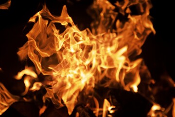 Fototapeta premium Höllenfeuer