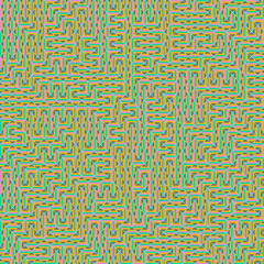 Color Rhombus tile tessellation pattern illustration