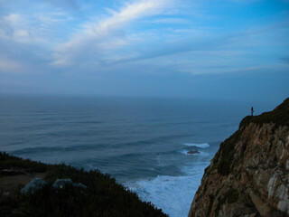 Fototapeta na wymiar The western point view, Cabo da Roca, Portugal