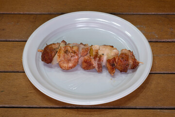 il pollo allo spiedo