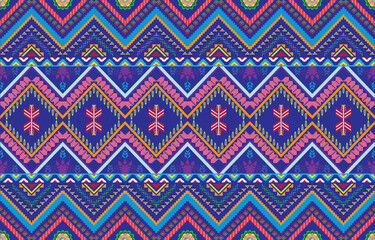 oriental ethnic seamless pattern traditional background design for carpet, wallpaper, garment, wrap, batik, cloth, embroidery illustration vector