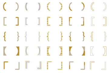 タイトル 見出し 表題 括弧 北欧 装飾 枠 バナー フレーム eps ベクター素材