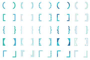 タイトル 見出し 表題 括弧 北欧 装飾 枠 バナー フレーム eps ベクター素材
