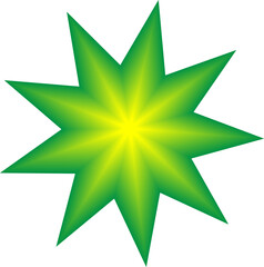 Obraz premium Star button festival badge label sticker price sale promotion advertising illustration png