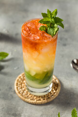 Boozy Refreshing Queens Park Swizzle