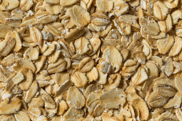 Dry Organic Rolled Oats Oatmeal