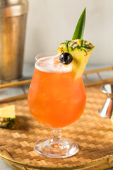 Boozy Cold Rum Runner Cocktail