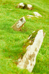 Cairn Holy Standing Stones Newton Stewart. Clyde Cairns resting place of Mythical Scottish King...