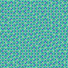 Color Rhombus tile tessellation pattern illustration