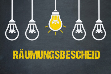 Räumungsbescheid