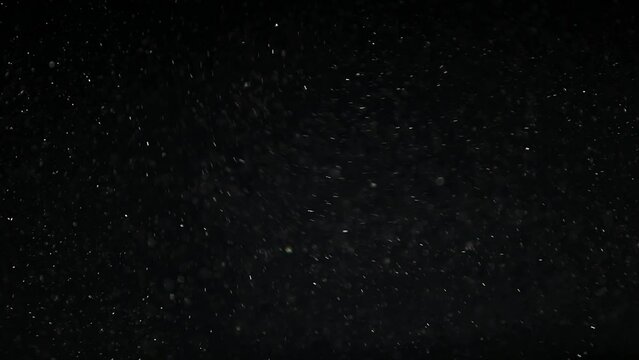 footage of dust dark background