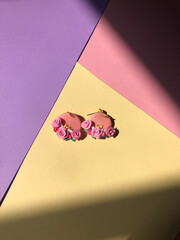 Polymer clay cute mini character