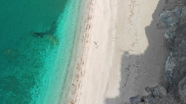 The beach Kallianos in Evia, Greece