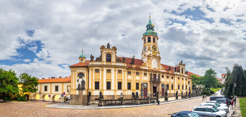 Fototapeta premium Loreta Monastery church, Prague, Czech Republic, Prague, Czech republic
