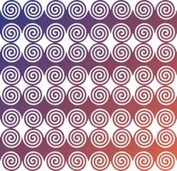Fototapeta premium spiral. print with funnels and spirals. gradient. background and print. texture. color wallpaper