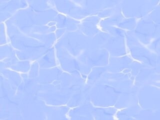 illustration transparent water with pool sea reflection 3