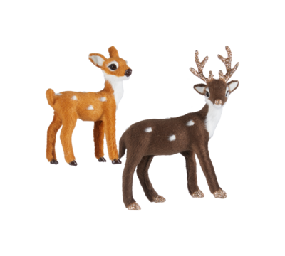 reindeer christmas decorations cut out transparent background
