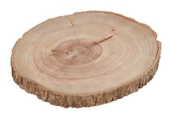 circular wooden planks cut out transparent background