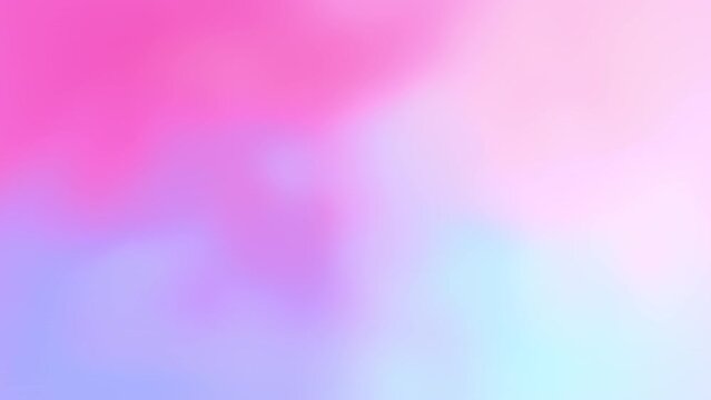 Blurred gradient gradation abstract background smooth fast liquid transition of bright holographic colors of 2022 year. 4k moving animation concept with smooth movement and copy space