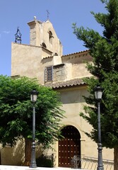 Fototapeta premium Traditional church in Campanario, Extremadura - Spain