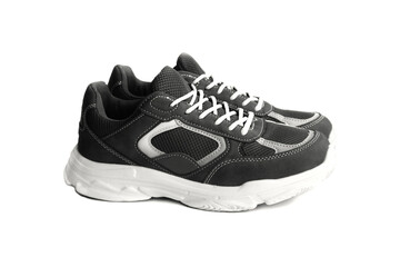 Sneakers for everyday use. Sports shoes for the gym, dance, fitness, office or travel. Pair of...