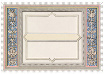 Decorative and Detailed Antique Frame / Border - Perfect for Invitations and Packaging  No.21
