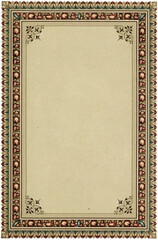Obraz premium Decorative and Detailed Antique Frame / Border - Perfect for Invitations and Packaging No.27