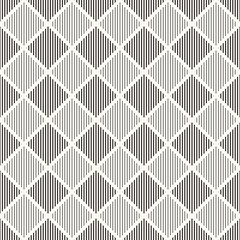 Vector Geometric Abstract Seamless Monochrome Pattern Texture Repeating Background