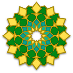 flower background mandala art 
