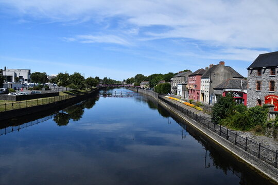 Hydrobikes On River Nore, Kilkenny, Ireland,