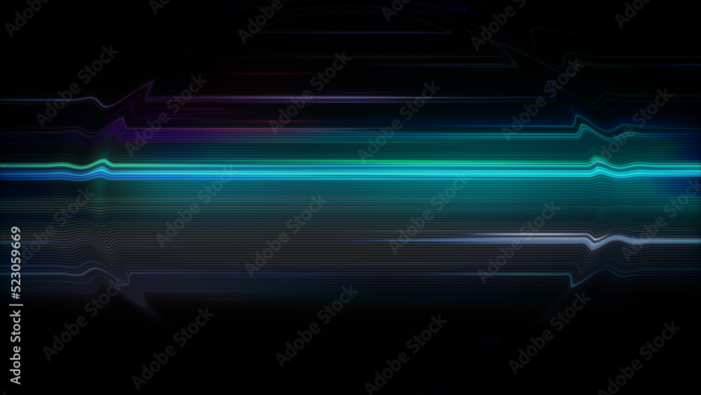 Poster colored motion glow shiny neon lines screen abstract background