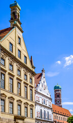 Obraz premium famous munich cathedral