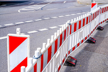 modern construction barrier in germany