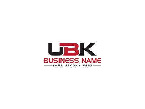 Abstract UBK Logo Icon, Colorful ubk Logo Letter Vector Art For All Kind Of Use