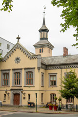 Obraz premium Trondheim Public Main Library Trøndelag in Norway (Norwegen, Norge or Noreg)