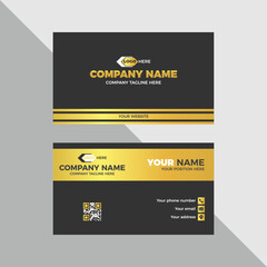Obraz premium Corporate business card template or new business card design