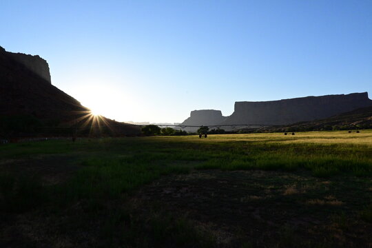 Sunrise in the West