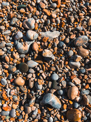 pebbles on the beach