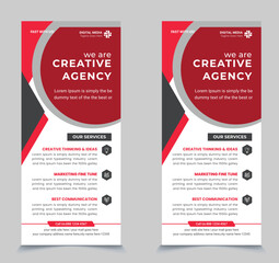 Professional Corporate Creative Agency Roll-up Banner